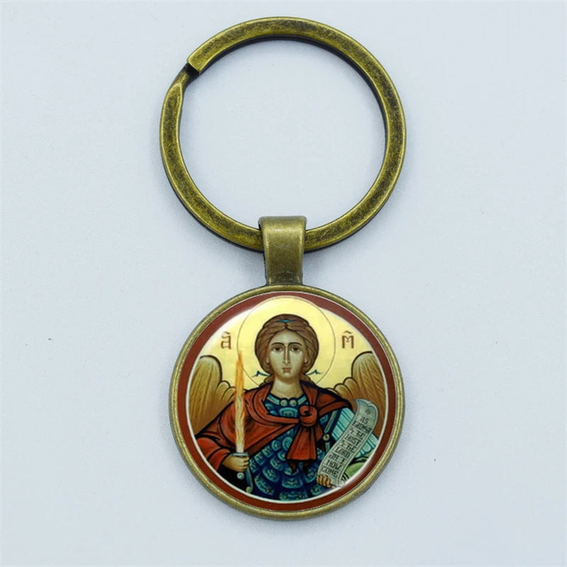 Wholesale New Creative Archangel Car Key Pendant